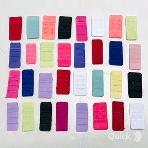 New 10 pcs 2 x 3 Hooks Bra Extension Extender